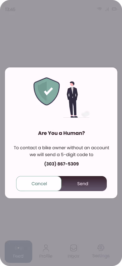 Sprocket app high-fidelity screen 9 of 9