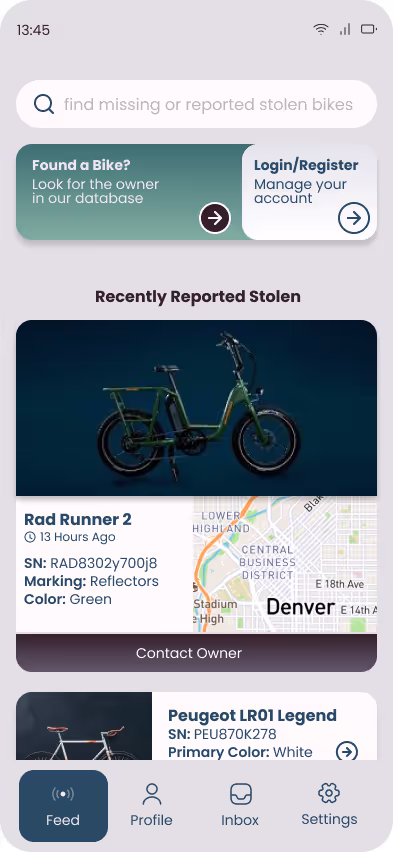 Sprocket app — final solution screen 2 of 3