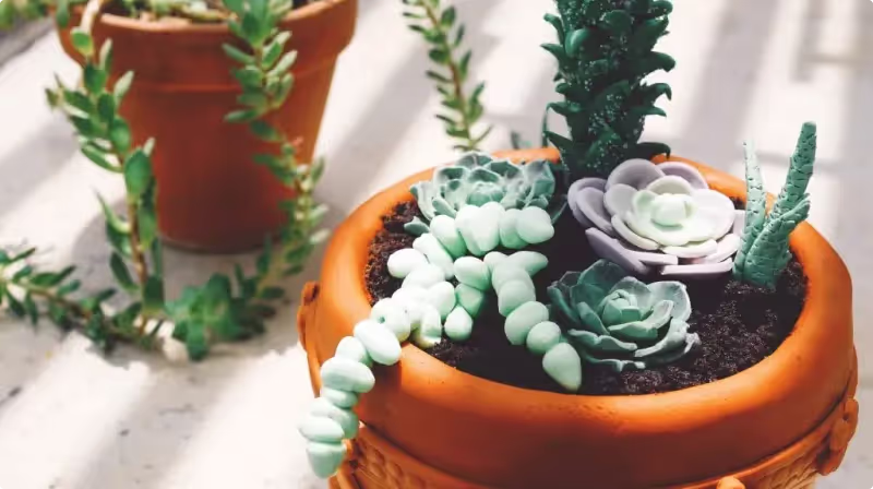 Decorated dirt-themed cake made by the author, an example of turning visual ideas into edible art