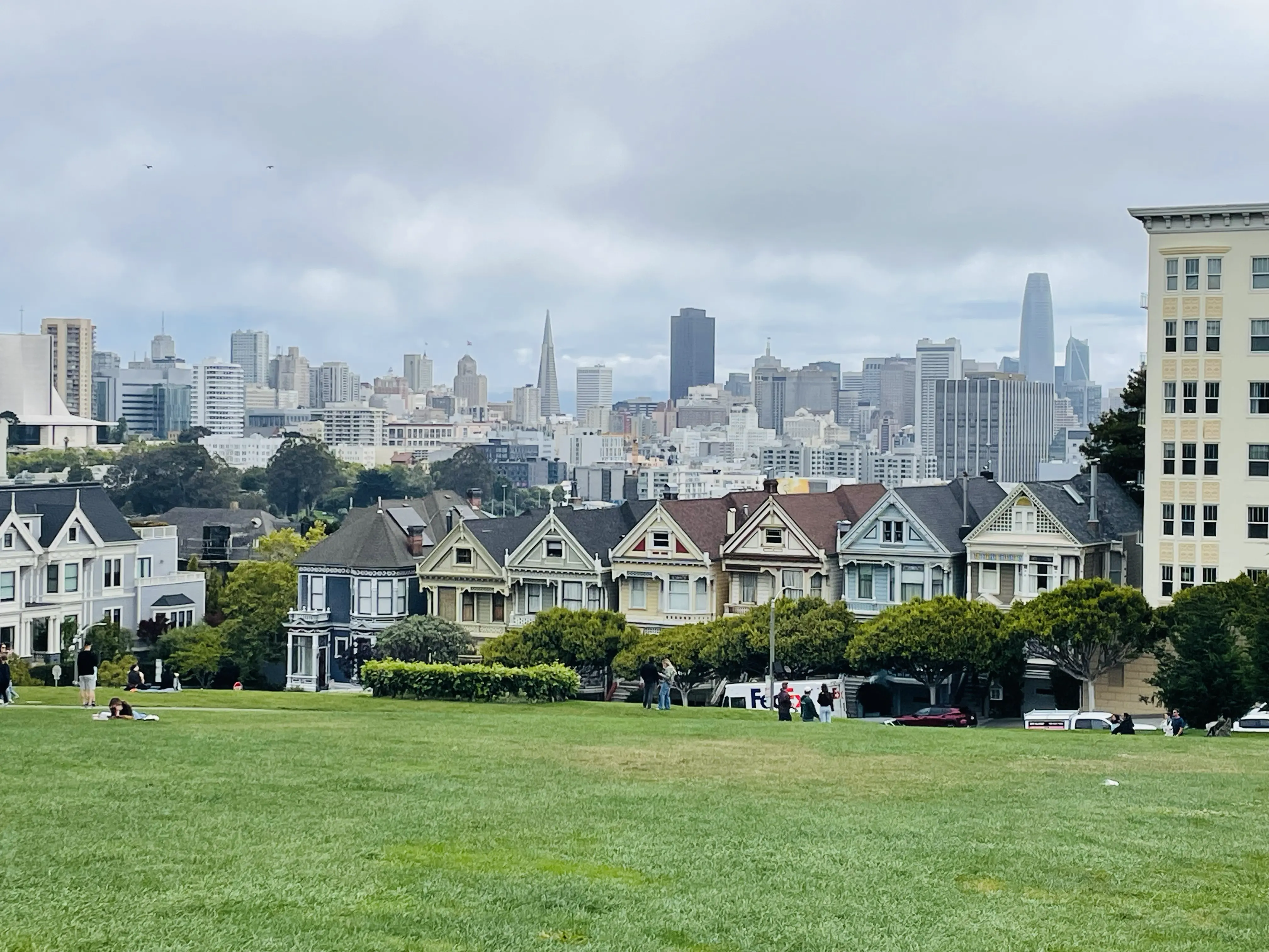 Painted Ladies at Alamo Square