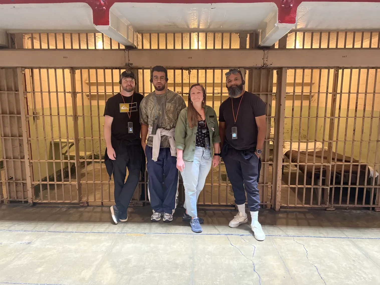 Design Team at Alcatraz